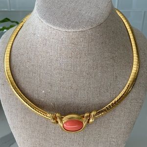 Coral Fashion necklace